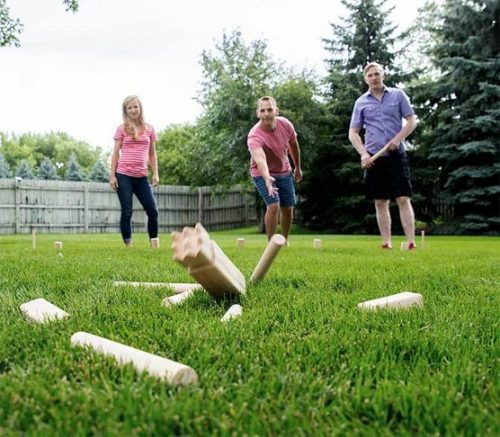 1ste editie Welles Kampioenschap Kubb is een overweldigend succes