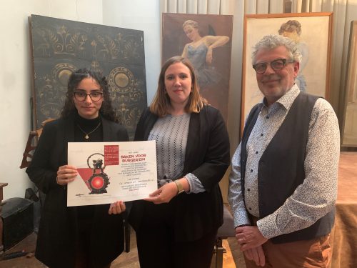 GO! atheneum wint burgerschapsprijs Stichting Auschwitz