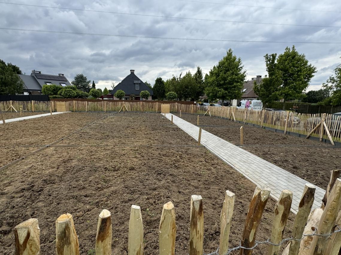 19 tuinders gaan aan de slag in nieuwe volkstuintjes in Hoogsteenveld